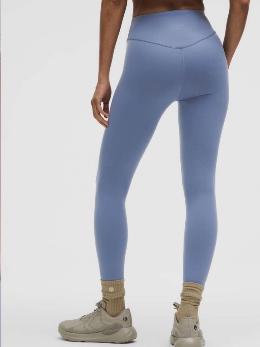 Lululemon Wunder Under SmoothCover High-Rise Tight 25 Washed Denim 8 LW5FELS